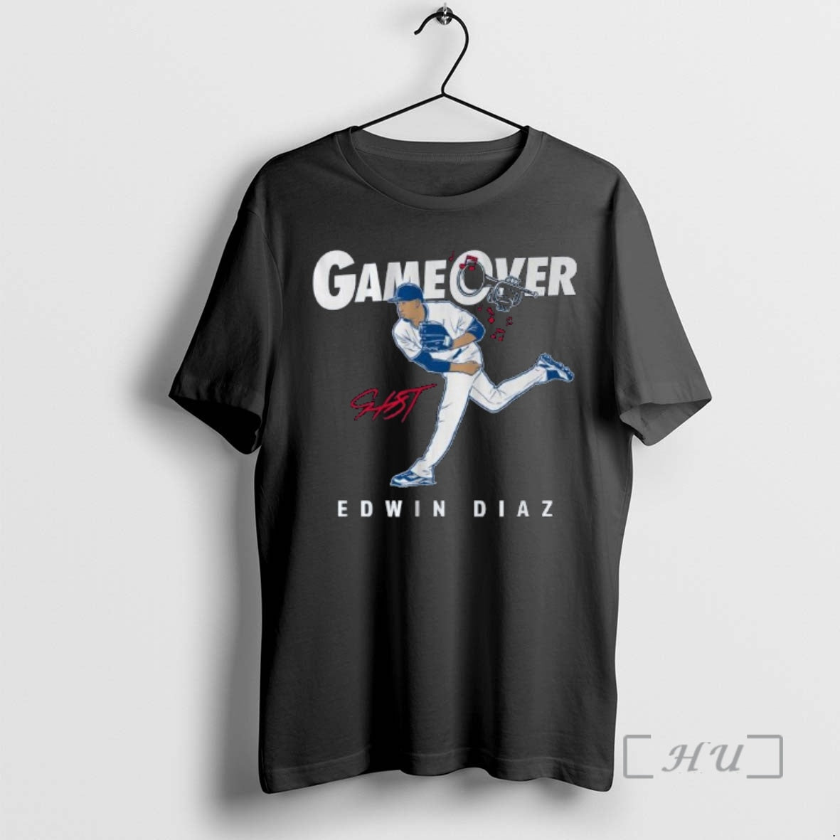 Officials Edwin Diaz Game Over Los Angeles Signature T-Shirts, Hoodie, Sweatshirt | InkRitualCo.com