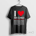 Officials Emery I Love My Emo Choose All That Apply T-Shirts, Hoodie, Sweatshirt | InkRitualCo.com