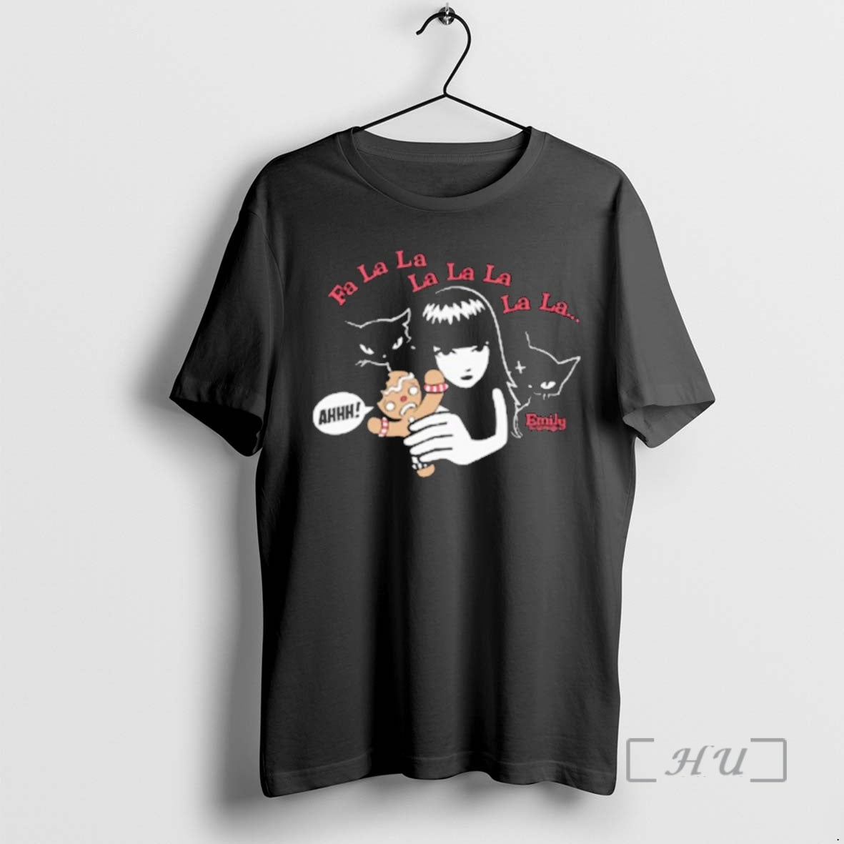 Officials Emily The Strange Strangerous Fa La Ahhh Gingerbread Christmas T-Shirts, Hoodie, Sweatshirt | InkRitualCo.com