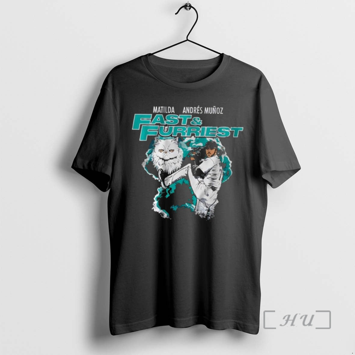 Officials Fast Furriest Andres Munoz Seattle Mariners Stylish T-Shirts, Hoodie, Sweatshirt | InkRitualCo.com