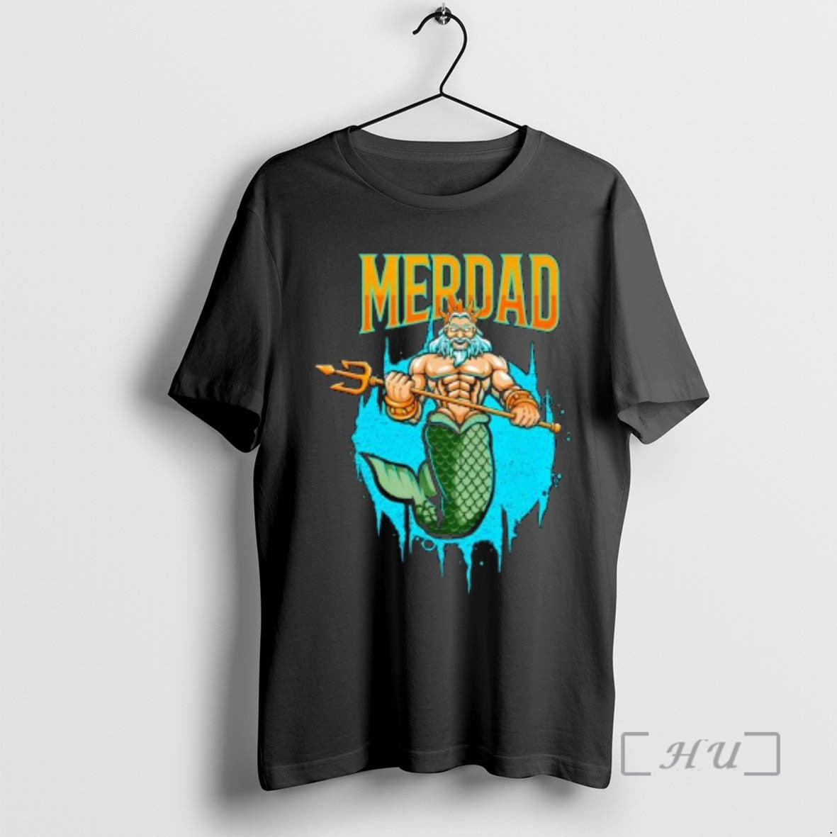 Officials Fathers Day Grandfather Mermaid Merdad T-Shirts, Hoodie, Sweatshirt | InkRitualCo.com