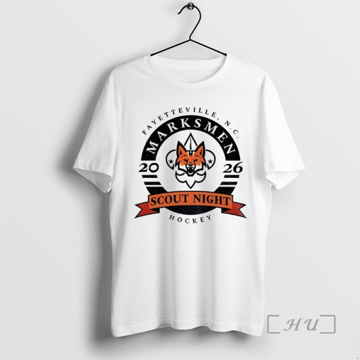 Officials Fayetteville Marksmen 2026 Scout Night Hockey Logo T-Shirts, Hoodie, Sweatshirt | InkRitualCo.com