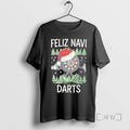 Officials Feliz Navi Darts Christmas Darts Lover T-Shirts, Hoodie, Sweatshirt | InkRitualCo.com