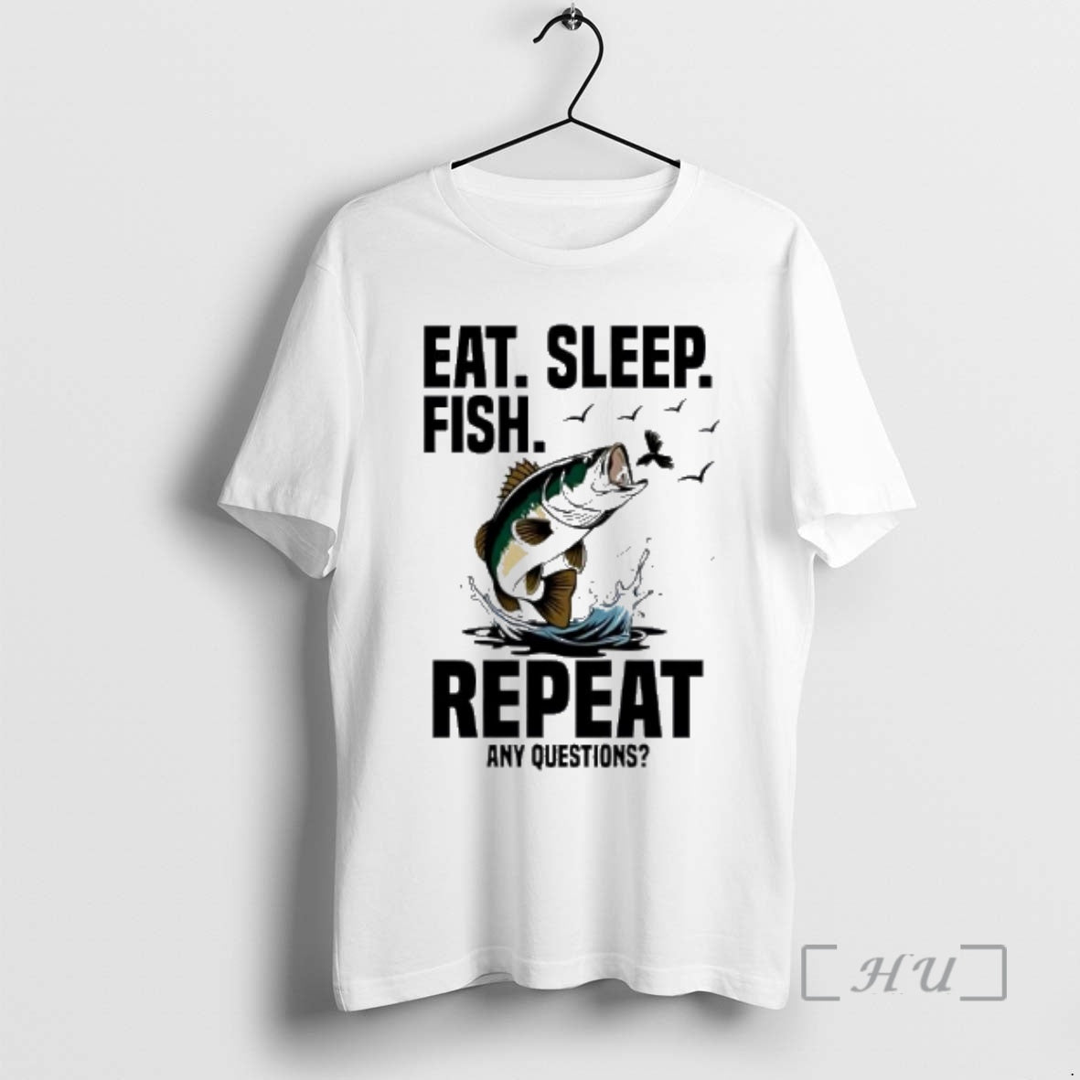 Officials Fishing Eat Sleep Fish Repeat Funny T-Shirts, Hoodie, Sweatshirt | InkRitualCo.com