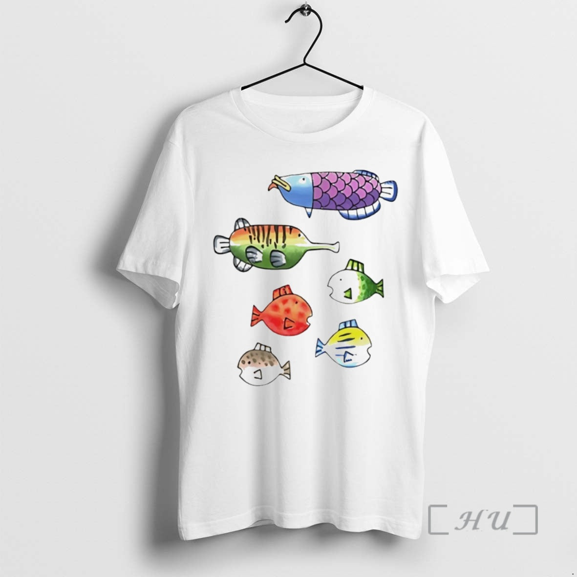 Officials Fishing Wii Play Fish Species Circle T-Shirts, Hoodie, Sweatshirt | InkRitualCo.com