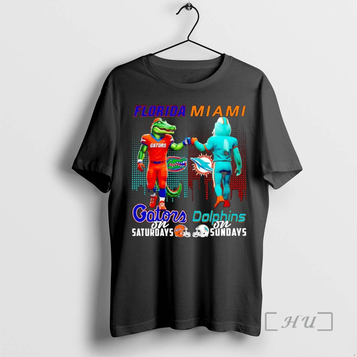 Officials Florida Gators On Saturdays Miami Dolphins On Sundays Mascot T-Shirts, Hoodie, Sweatshirt | InkRitualCo.com