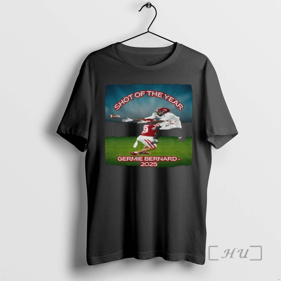 Officials Football Catch Of The Year Germie Bernard 2025 T-Shirts, Hoodie, Sweatshirt | InkRitualCo.com