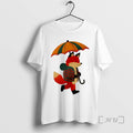 Officials Fox Holding Umbrella Cartoon T-Shirts, Hoodie, Sweatshirt | InkRitualCo.com
