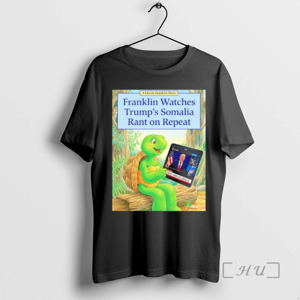 Officials Franklin Watches Trumps Somalia Rant On Repeat T-Shirts, Hoodie, Sweatshirt | InkRitualCo.com
