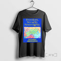 Officials Freedom Security Sovereignty Ukraine Map T-Shirts, Hoodie, Sweatshirt | InkRitualCo.com
