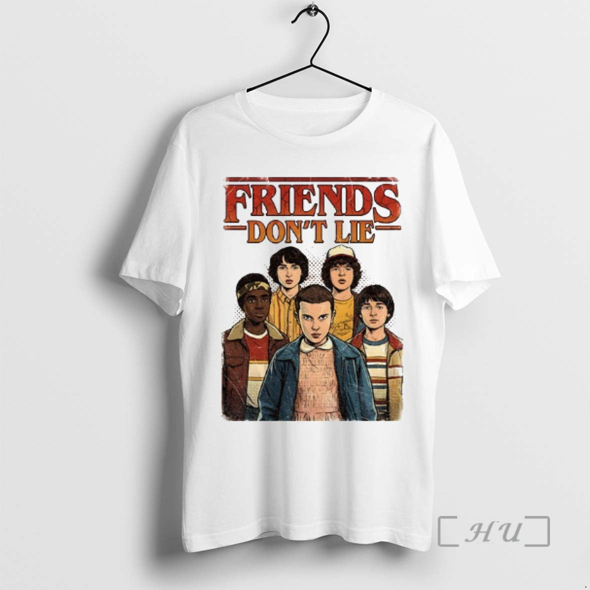 Officials Friends Dont Lie Retro 80s Hawkins T-Shirts, Hoodie, Sweatshirt | InkRitualCo.com