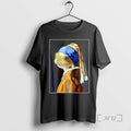 Officials Frog Vermeers Girl With A Pearl Earring Meme T-Shirts, Hoodie, Sweatshirt | InkRitualCo.com