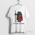 Officials Frog Holding Sword Im Burnt Out Mlord T-Shirts, Hoodie, Sweatshirt | InkRitualCo.com