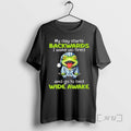 Officials Frog My Day Starts Backwards I Wake Up Tired T-Shirts, Hoodie, Sweatshirt | InkRitualCo.com
