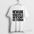 Officials Newark Minneapolis Stop Ice Terror T-Shirts, Hoodie, Sweatshirt
