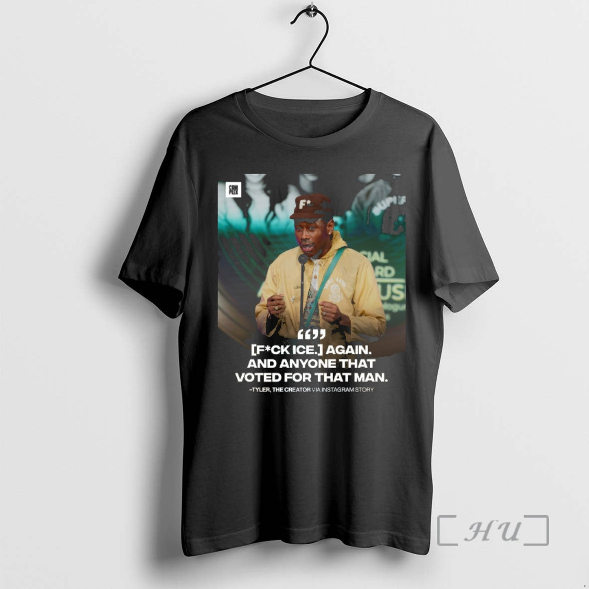 Officials Fuck Ice Again And Anymore That Voted For That Man Tyler The Creator Premium T-Shirts, Hoodie, Sweatshirt