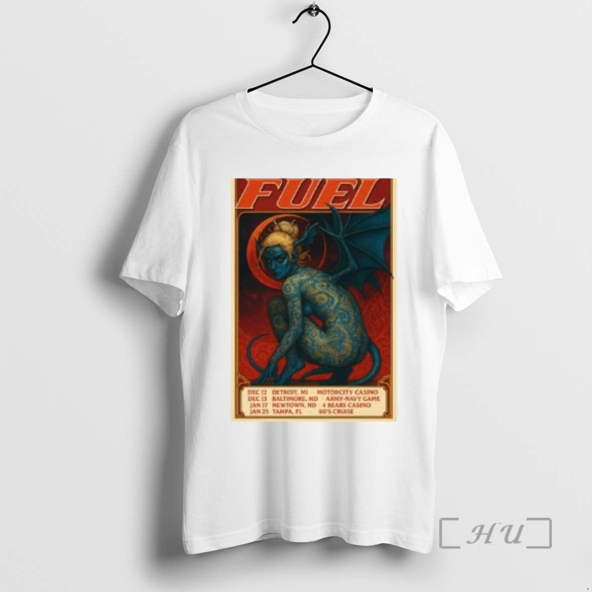 Officials Fuel December January Shows 2025 2026 Circle White T-Shirts, Hoodie, Sweatshirt | InkRitualCo.com