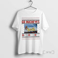 Officials Funny Brutus Vs Michigan Game Day Brutus Ohio State Snow Go Buckeyes Xmas Premium T-Shirts, Hoodie, Sweatshirt