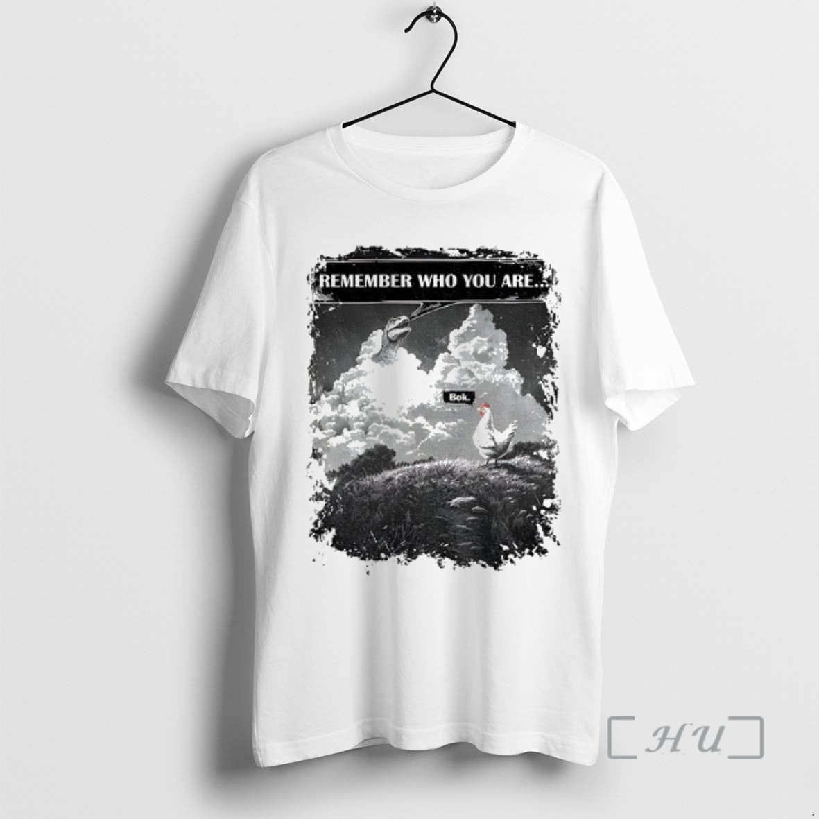 Officials Funny Evolution Joke Bok Chicken Remember Who You Are T-Shirts, Hoodie, Sweatshirt | InkRitualCo.com