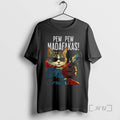 Officials Funny Cat Gun Pew Pew Madafakas Art T-Shirts, Hoodie, Sweatshirt | InkRitualCo.com