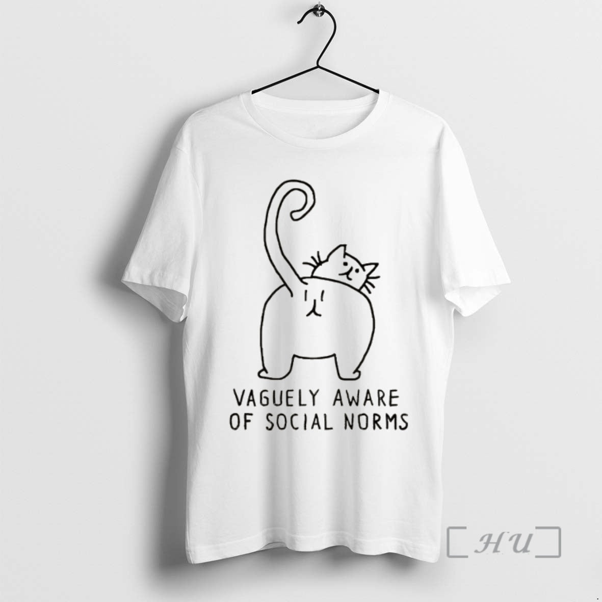 Officials Funny Cat Vaguely Aware Of Social Norms Meme T-Shirts, Hoodie, Sweatshirt | InkRitualCo.com