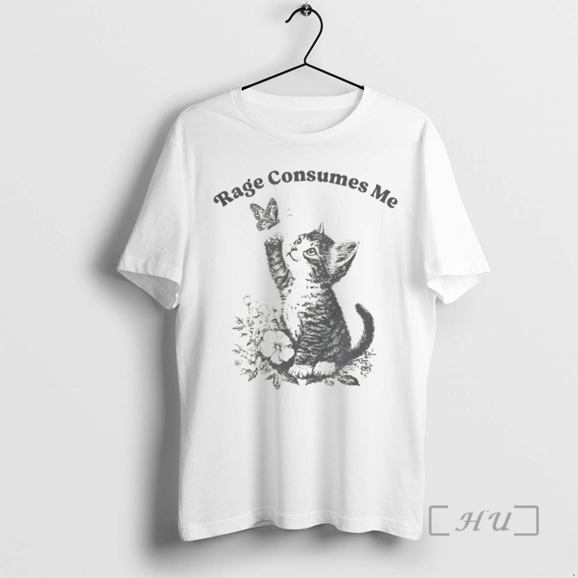 Officials Funny Sarcastic Kitten Rage Consumes Me Vintage T-Shirts, Hoodie, Sweatshirt | InkRitualCo.com