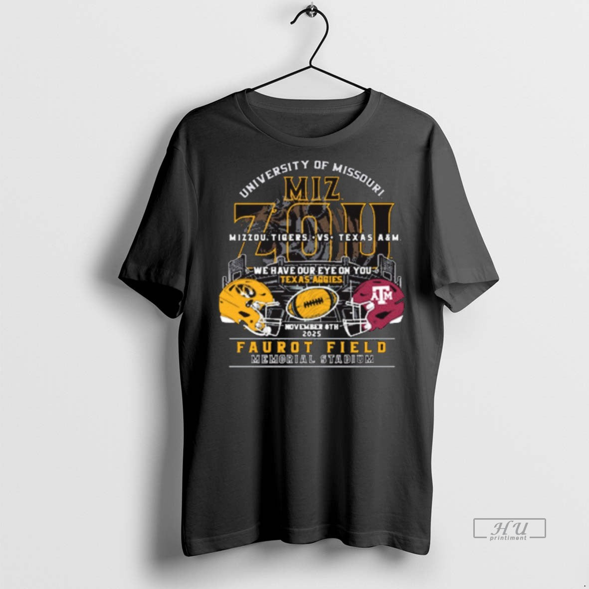 Officials Game Day Mizzou Tigers Vs Texas Am Aggies Nov 8th 2025 Faurot Field Memorial T-Shirts, Hoodie, Sweatshirt