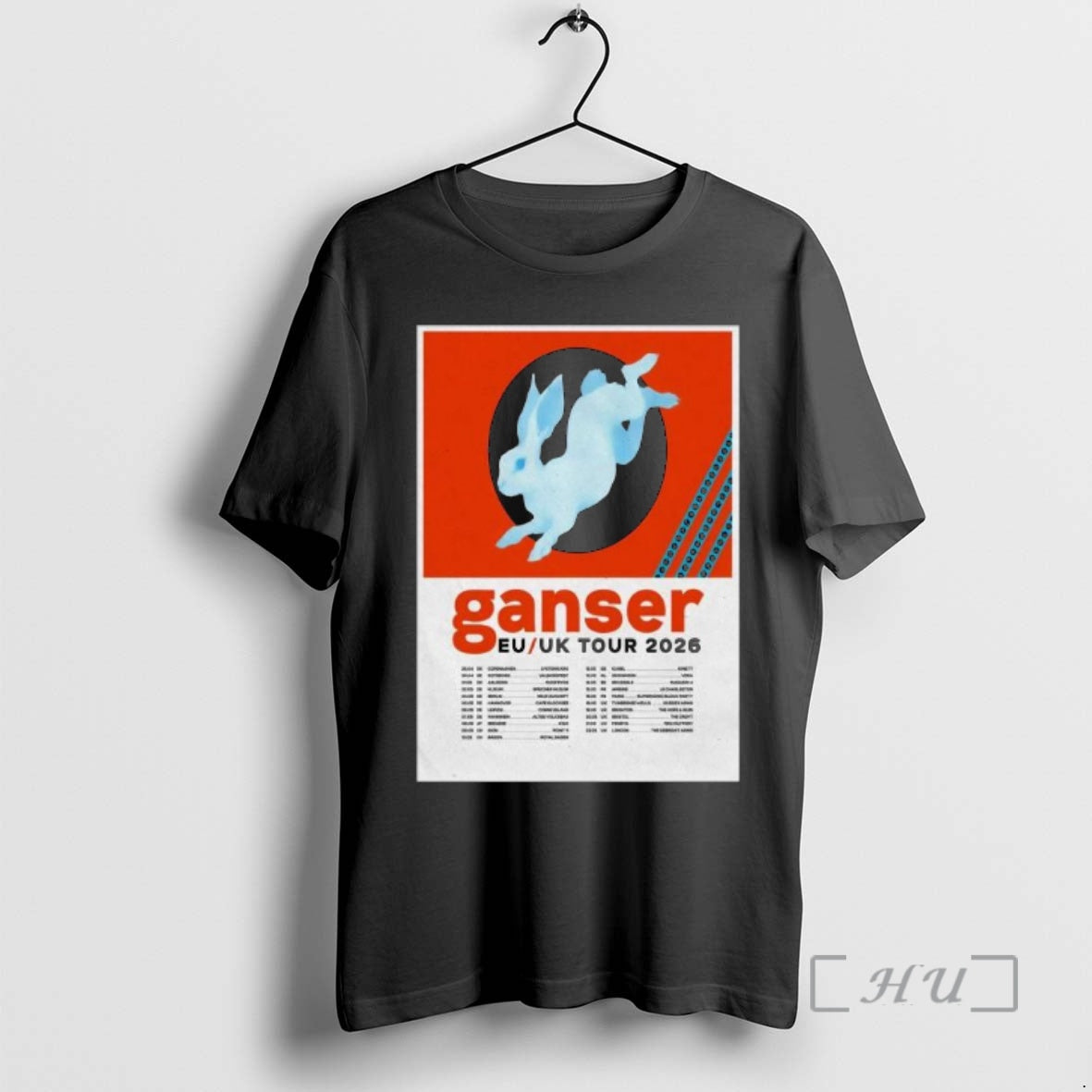 Officials Ganser Tour 2026 Eu Uk T-Shirts, Hoodie, Sweatshirt | InkRitualCo.com