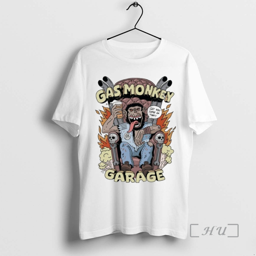 Officials Gas Monkey Garage Get You Some Of That King Of Chaos Premium T Shirts Hoodie, Sweatshirt | InkRitualCo.com