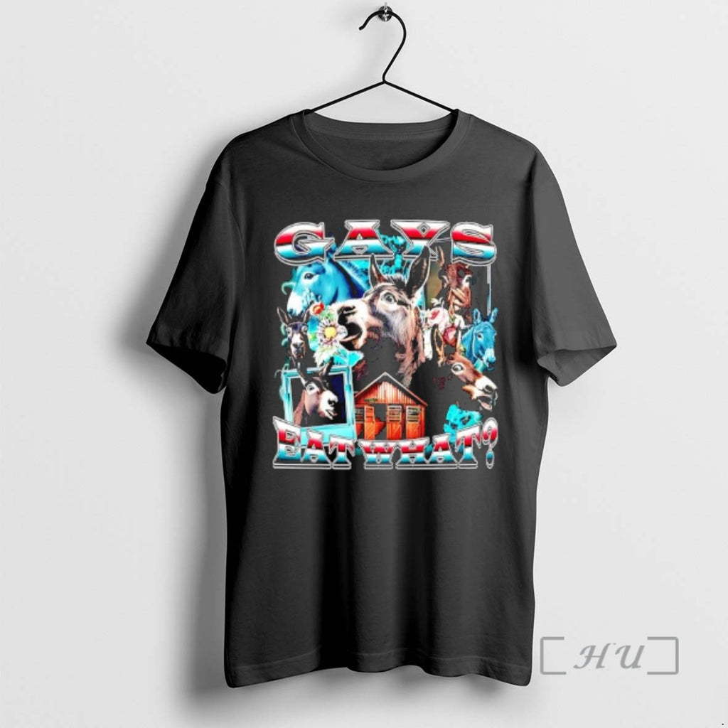 Officials Gays Eat What Donkeys Graphic T-Shirts, Hoodie, Sweatshirt | InkRitualCo.com