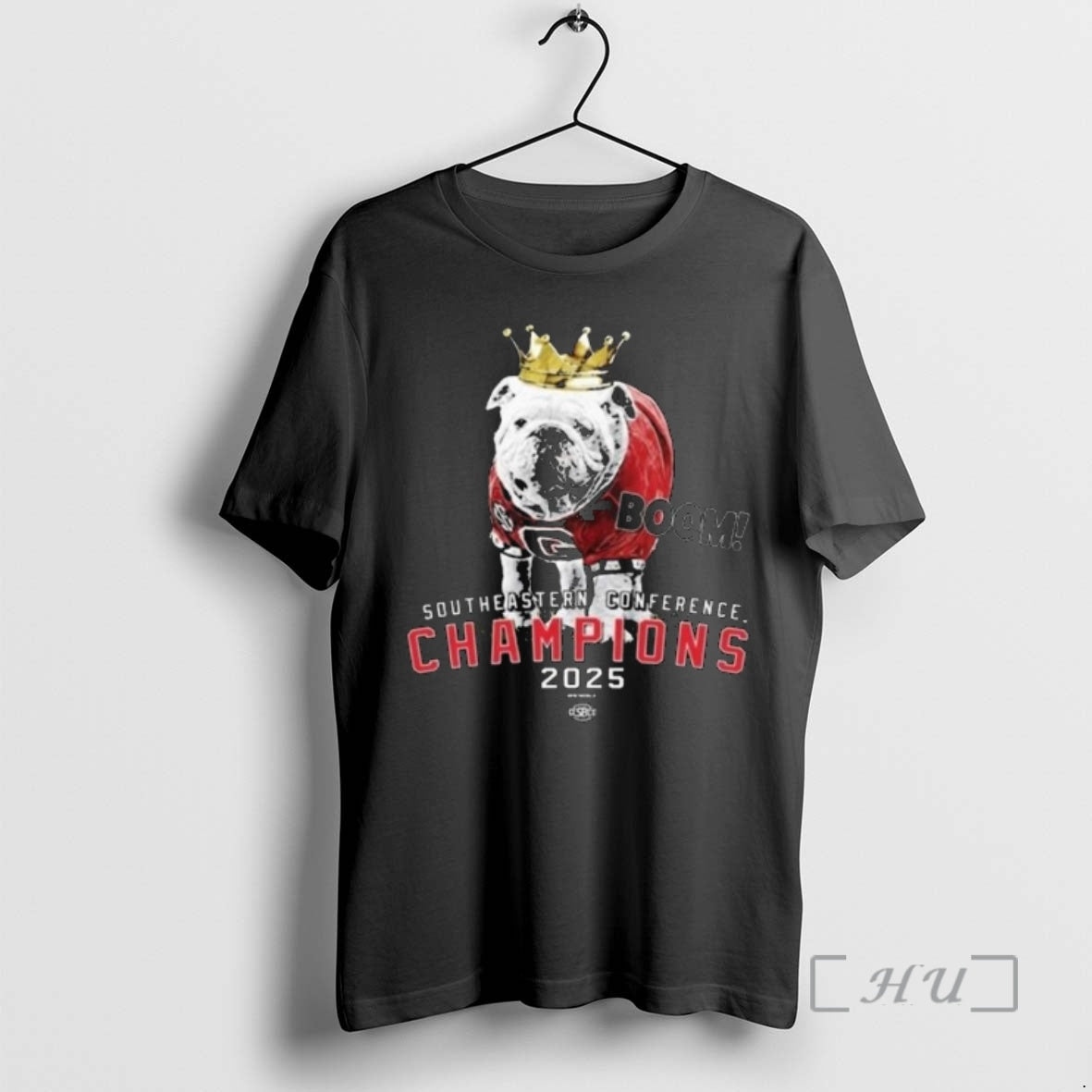 Officials Georgia Bulldogs Boom 2025 Sec Championship Uga The King T-Shirts, Hoodie, Sweatshirt | InkRitualCo.com