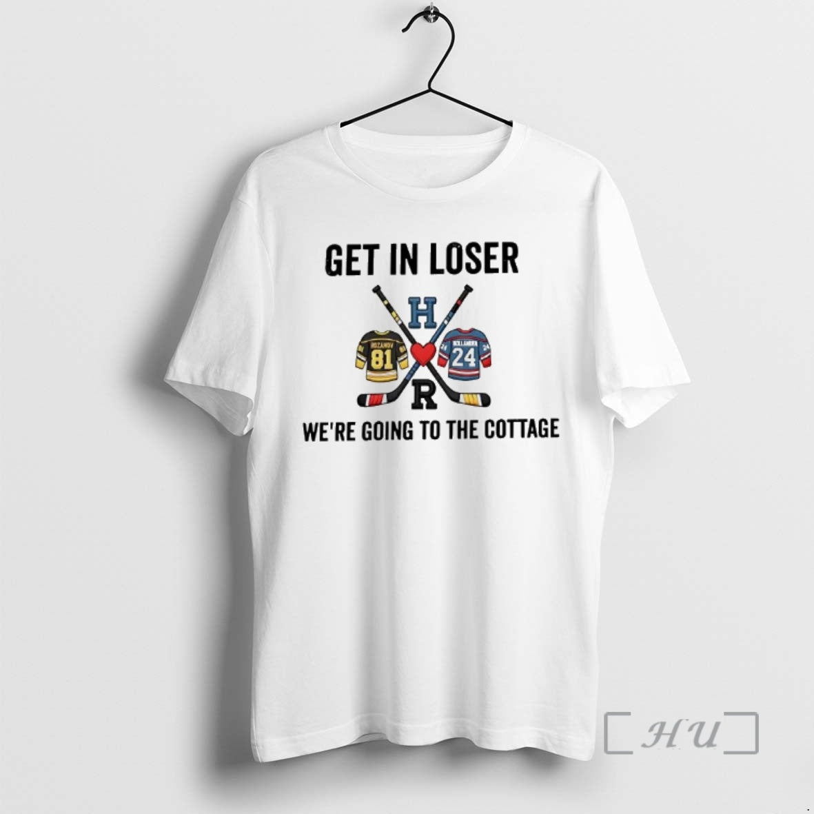 Officials Get In Loser Were Going To The Cottage Hockey T-Shirts, Hoodie, Sweatshirt | InkRitualCo.com