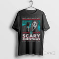 Officials Ghostface Holding Knife Scary Ugly Christmas T-Shirts, Hoodie, Sweatshirt | InkRitualCo.com