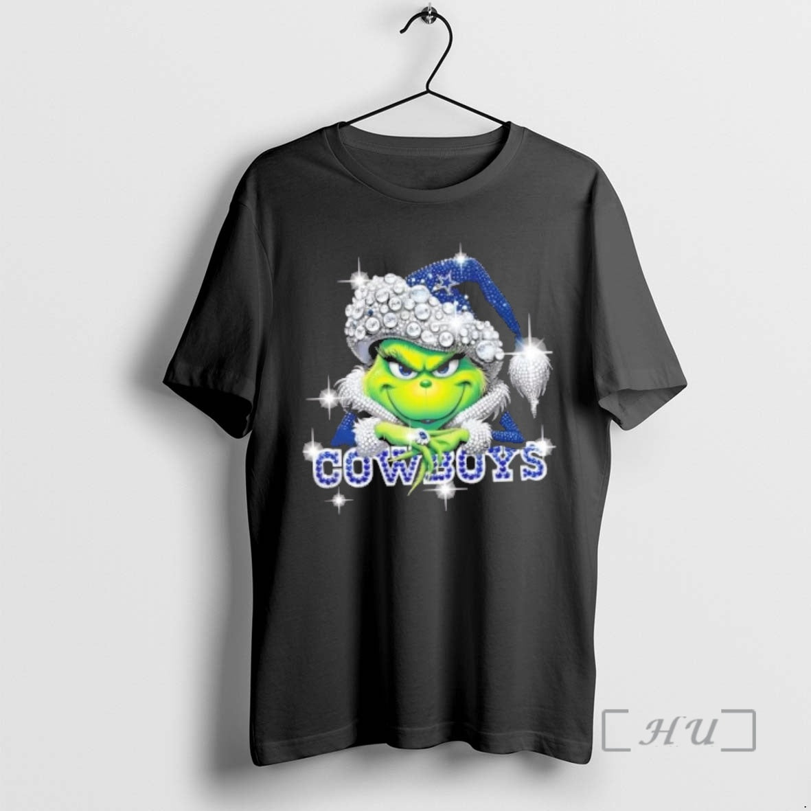 Officials Glitter Diamond Grinch Girl X Dallas Cowboys Football Graphic T-Shirts, Hoodie, Sweatshirt | InkRitualCo.com