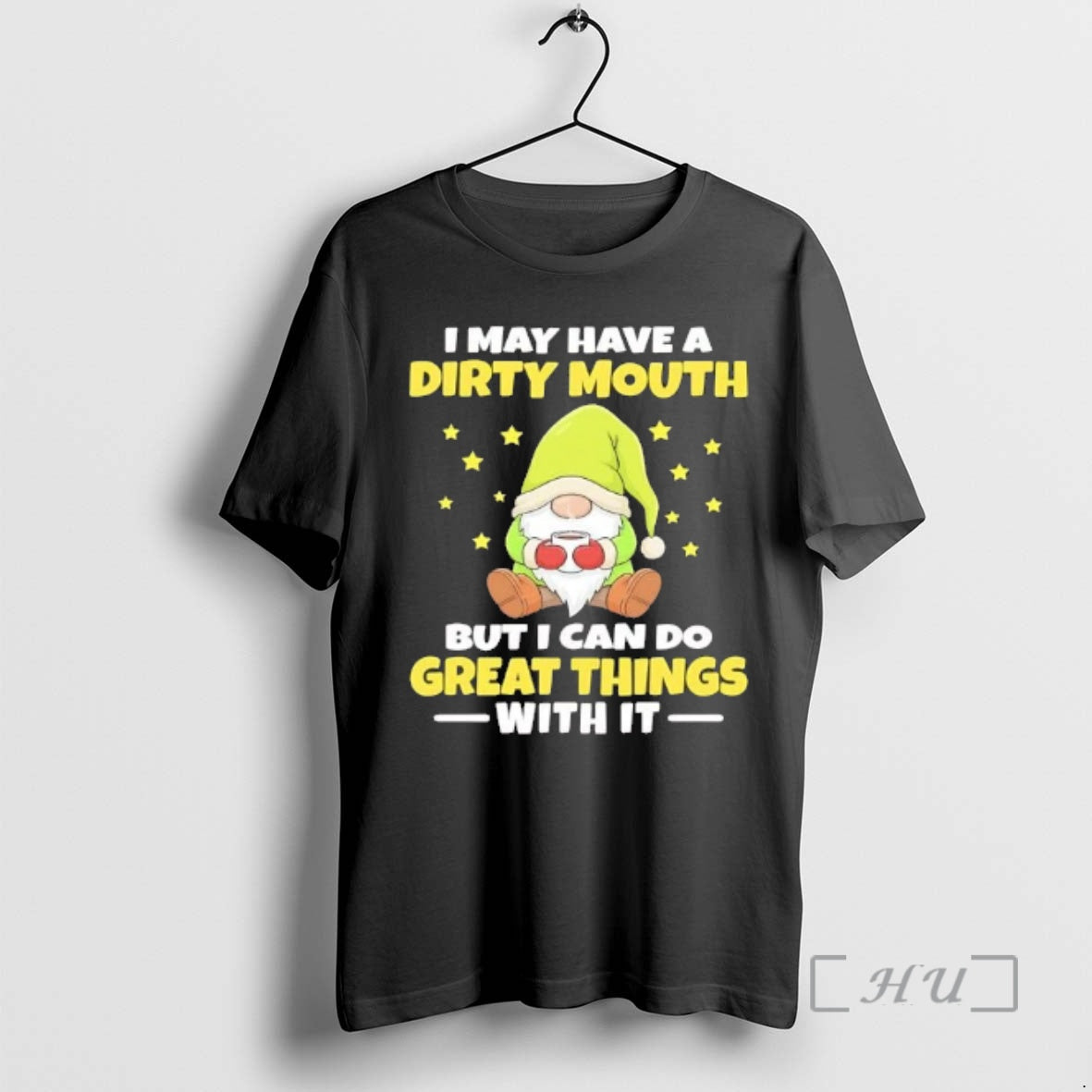 Officials Gnome I May Have A Dirty Mouth But I Can Do Great Things Premium T-Shirts, Hoodie, Sweatshirt | InkRitualCo.com