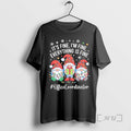 Officials Gnome Santa Its Fine Im Fine Everything Is Fine Officecoordinator Premium T Shirts Sweater Hoodie, Sweatshirt