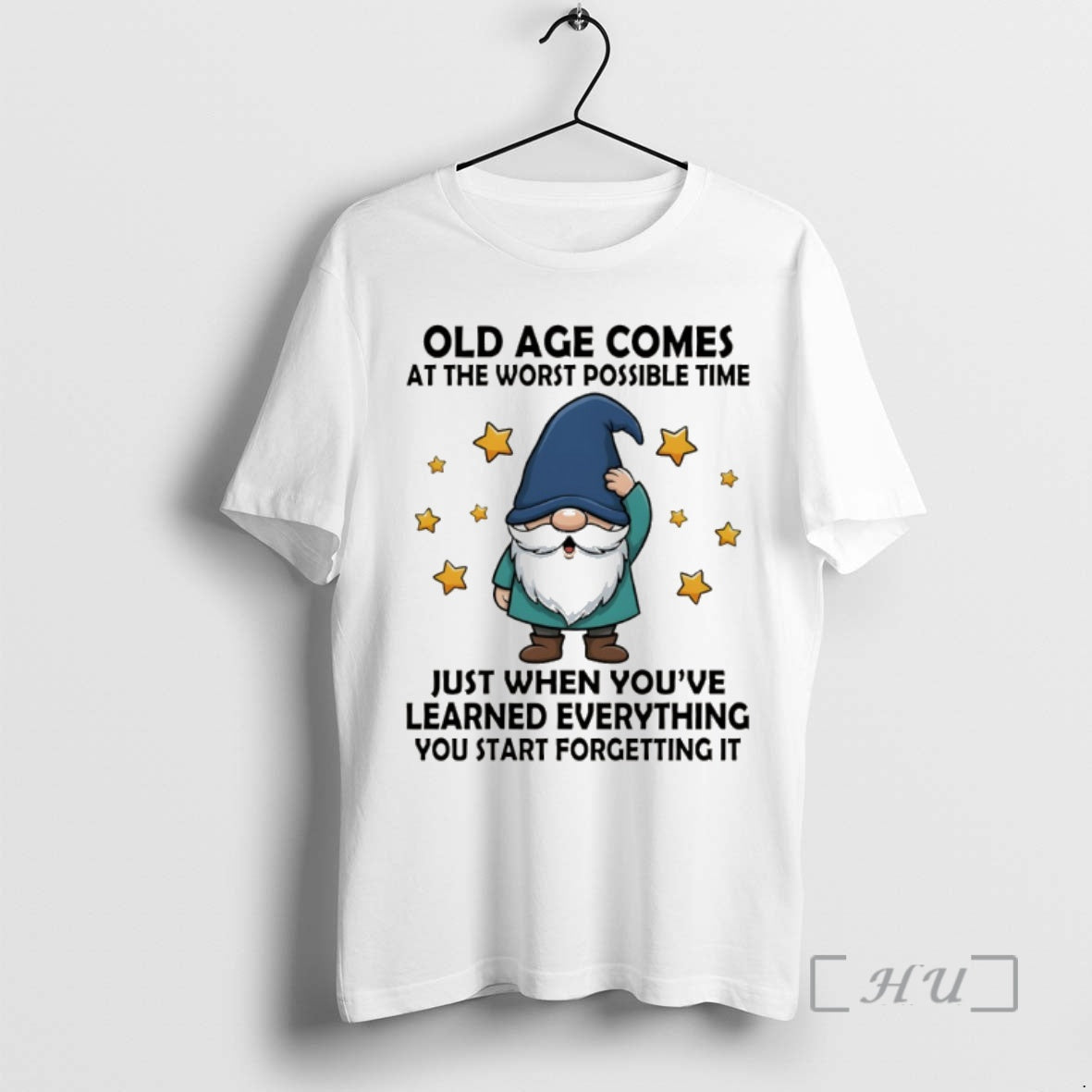 Officials Gnome Old Age Comes At The Worst Possible Time Just When Youve Learned Everything T-Shirts, Hoodie, Sweatshirt