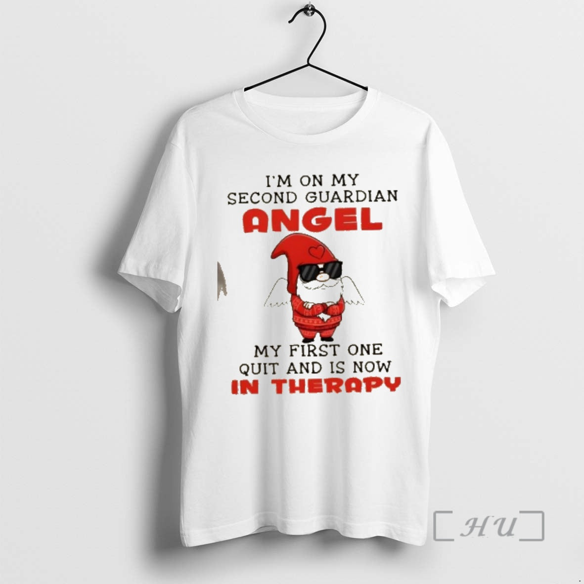 Officials Gnomes Im On My Second Guardian Angel My First One Quit And Is Now T-Shirts, Hoodie, Sweatshirt | InkRitualCo.com
