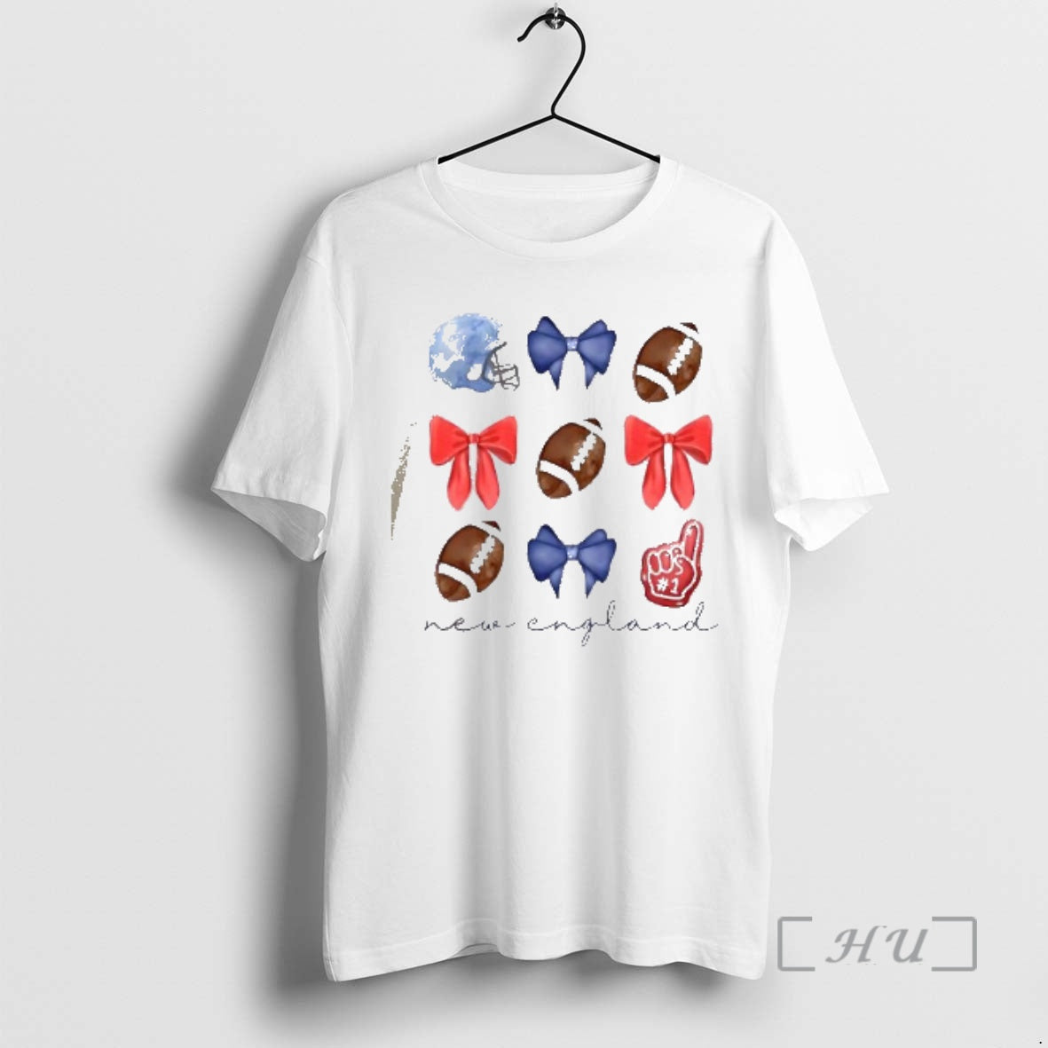 Officials Go New England Football Helmet Bow 1 Fan Graphic Team Spirit Premium T Shirts Hoodie, Sweatshirt | InkRitualCo.com