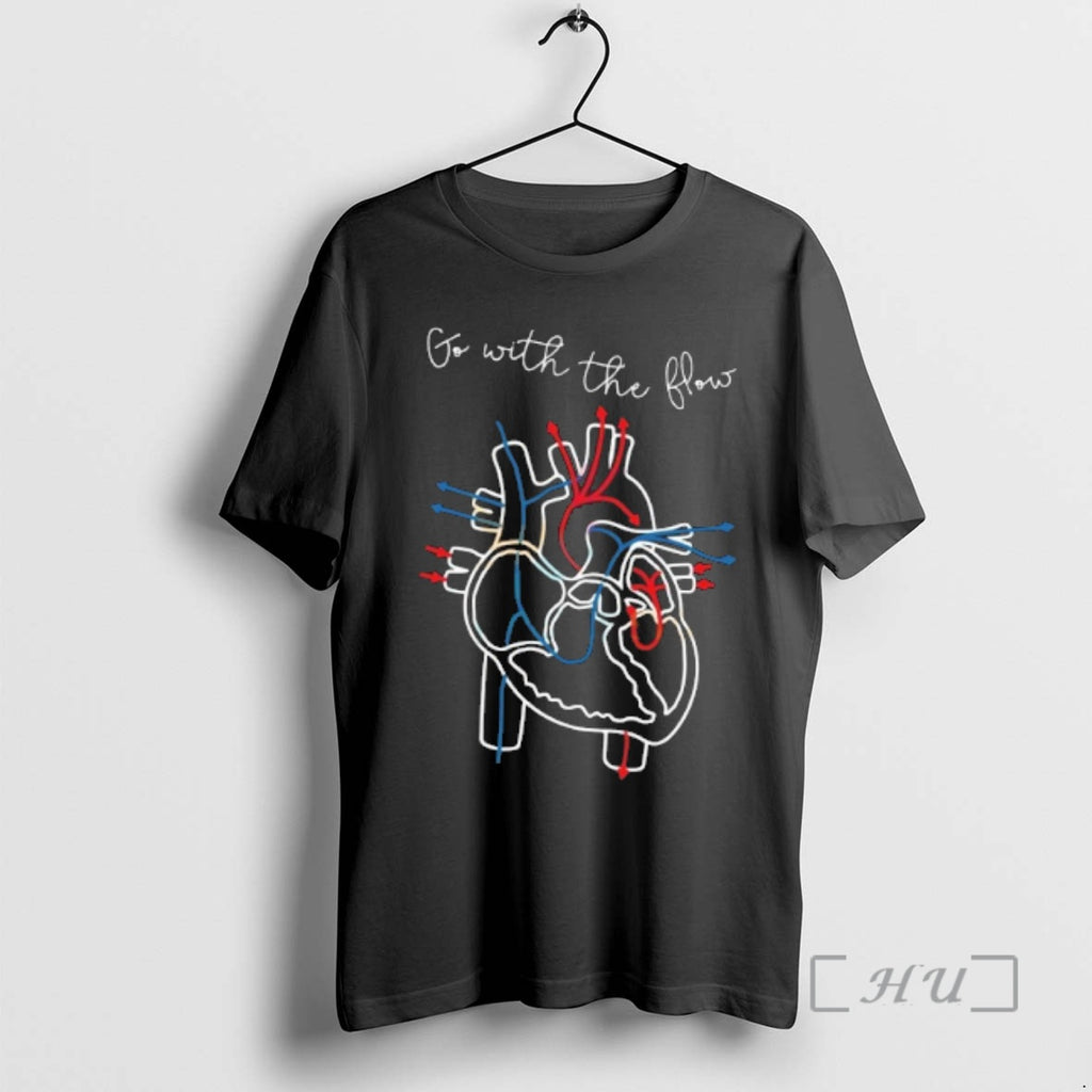 Officials Go With The Flow Cvicu Nurse T-Shirts, Hoodie, Sweatshirt | InkRitualCo.com