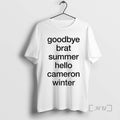 Officials Goodbye Album Summer Hello Artist Winter T-Shirts, Hoodie, Sweatshirt | InkRitualCo.com