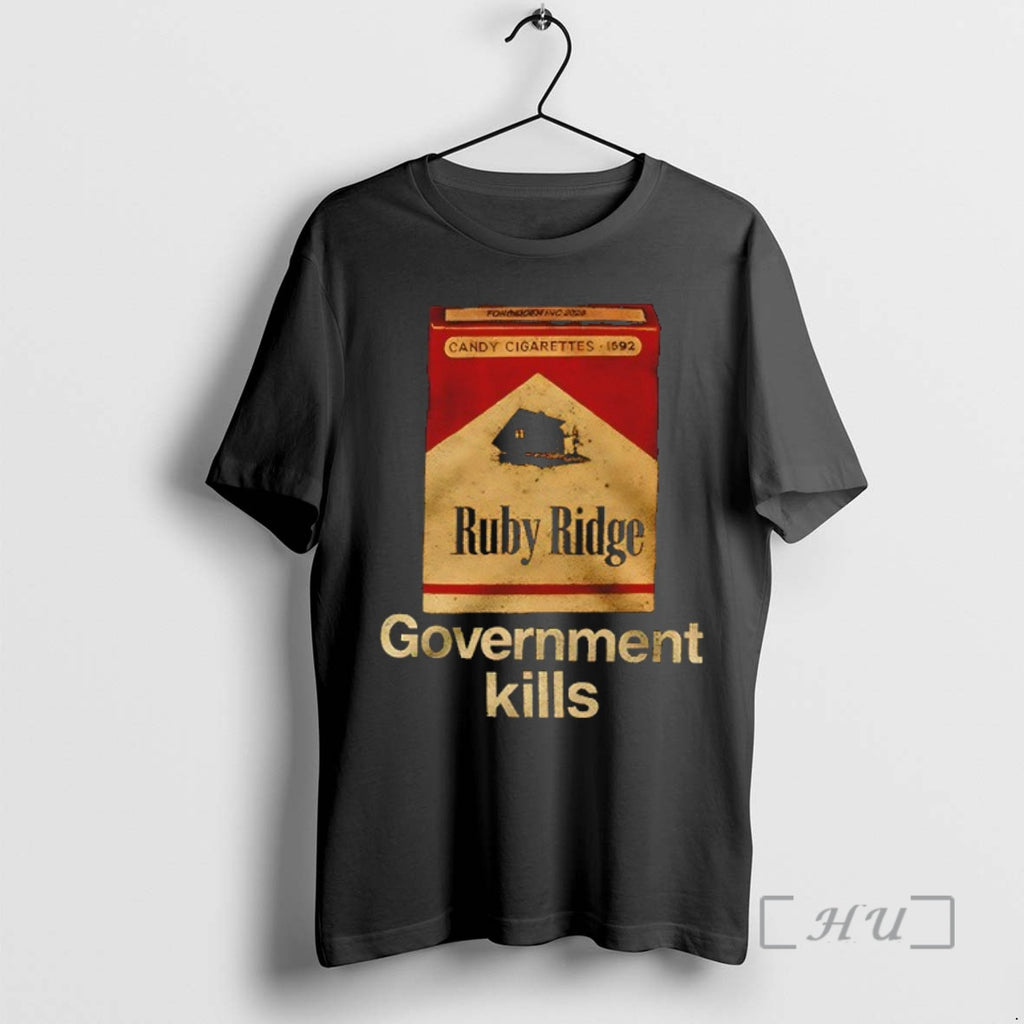 Officials Government Kills Ruby Ridge Marlboro T-Shirts, Hoodie, Sweatshirt | InkRitualCo.com