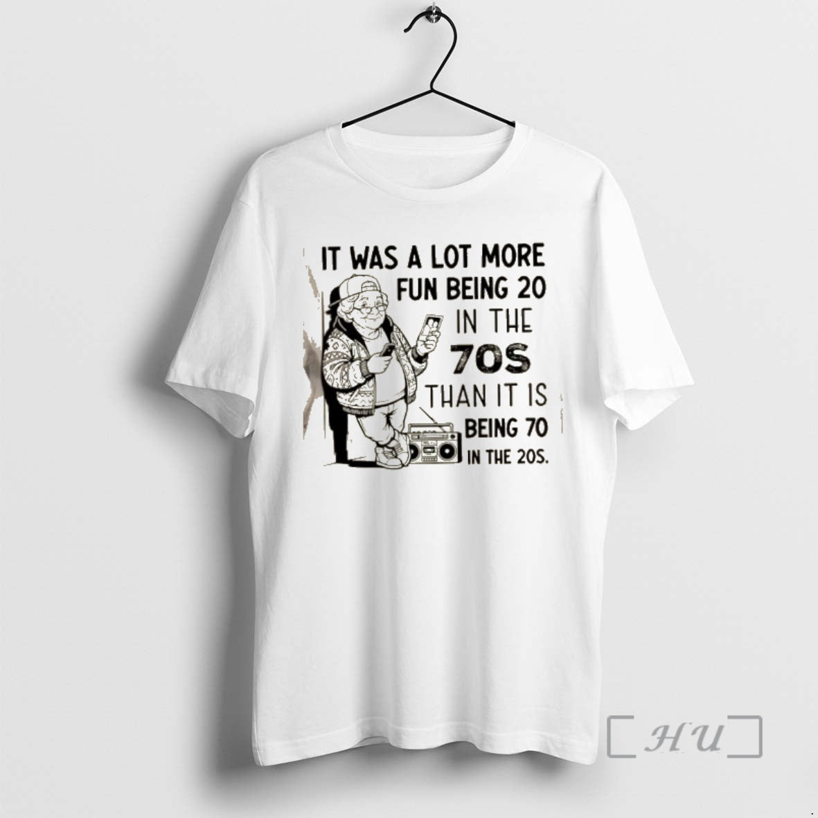 Officials Grandma It Was A Lot More Fun Being 20 In The 70s Than It T-Shirts, Hoodie, Sweatshirt | InkRitualCo.com