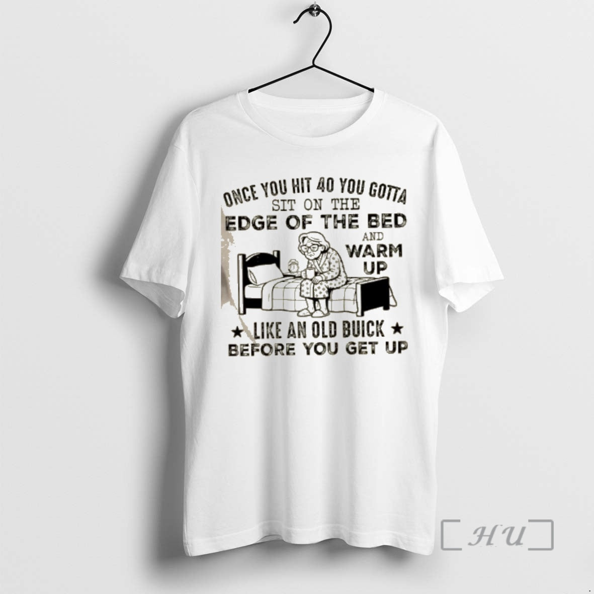 Officials Grandma Once You Hit 40 You Gotta Sit On The Edge Of The Bed T-Shirts, Hoodie, Sweatshirt | InkRitualCo.com