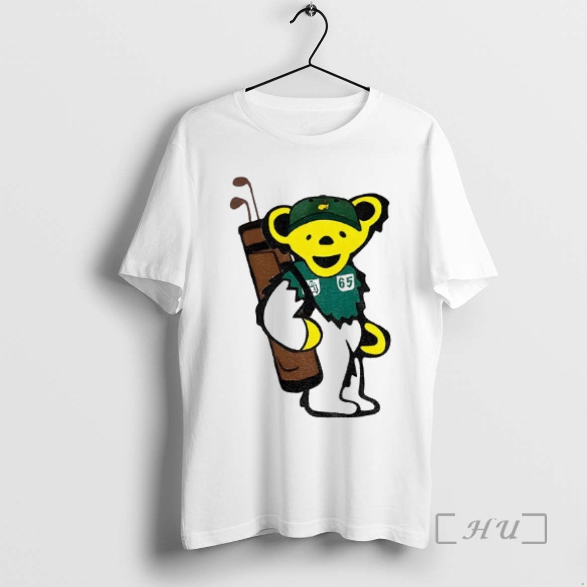 Officials Grateful Dead Bear Caddie Golf Masters Tournament T-Shirts, Hoodie, Sweatshirt | InkRitualCo.com