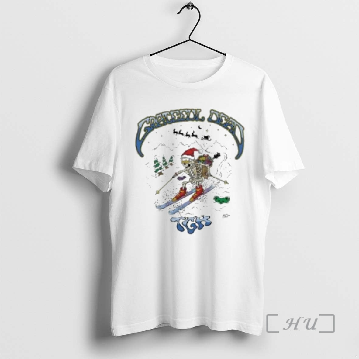 Officials Grateful Dead X Peter Forsythe North Pole Powder Run 2025 Circle White Premium T-Shirts, Hoodie, Sweatshirt