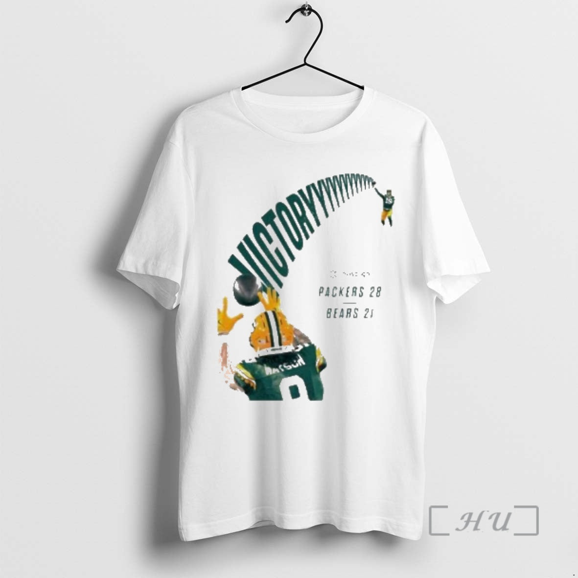 Officials Green Bay Packers Victory 28 Bears 21 Circle White T-Shirts, Hoodie, Sweatshirt | InkRitualCo.com
