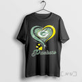 Officials Green Bay Packers Football In Glitter Heart Fans T-Shirts, Hoodie, Sweatshirt | InkRitualCo.com