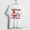 Officials Greenland Is Not For Sale Bear With Polar Bear Cartoon Anti Trump Premium T-Shirts, Hoodie, Sweatshirt