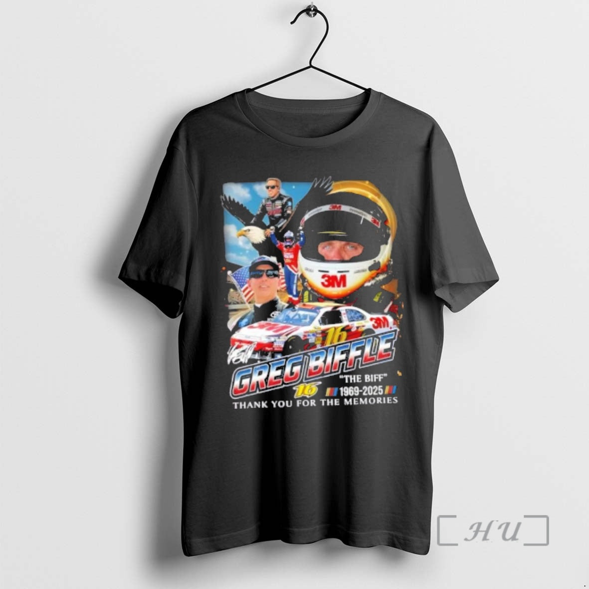 Officials Greg Biffle The Biff 1969 2025 Thank You For The Memories Signature Premium T-Shirts, Hoodie, Sweatshirt